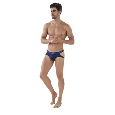 Темно-синие мужские трусы-джоки Oporto Jockstrap (Размер: M) (Цвет: темно-синий)