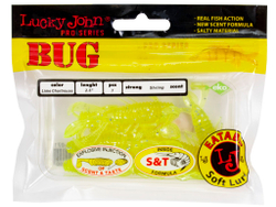 Твистеры съедобные LJ Pro Series BUG 2.5in (6,35 см), цв. 071, 8 шт.