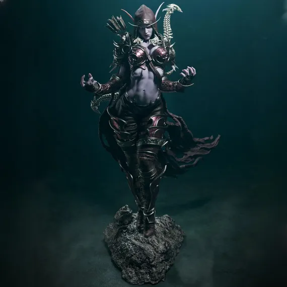 Sylvanas Dark Elf - World of Warcraft