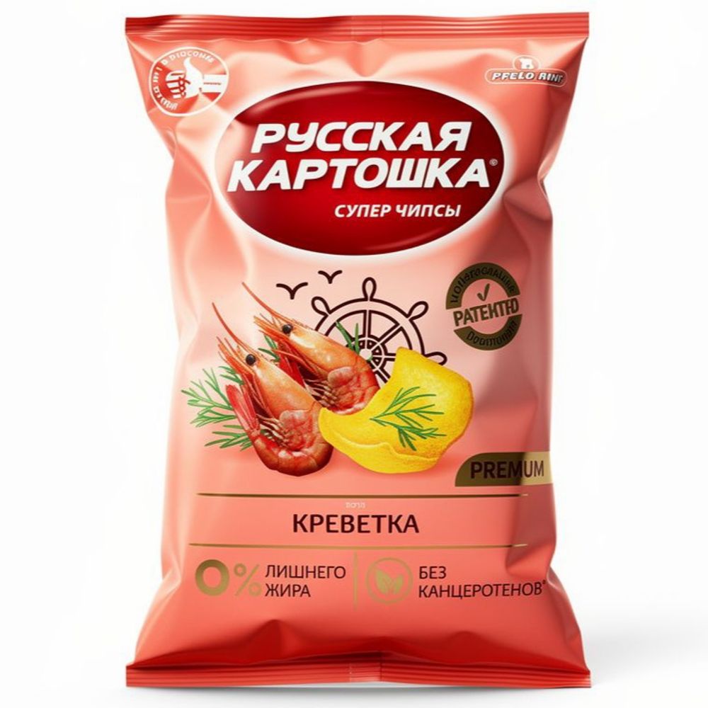 Русская картошка 75 гр Премиум Креветки
