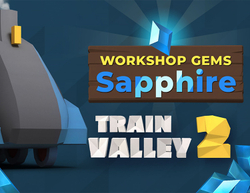 Train Valley 2: Workshop Gems - Sapphire (для ПК, цифровой код доступа)