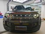 Передняя решетка радиатора со светодиодной подсветкой для LAND ROVER DEFENDER L663 2019+ Лэнд Ровер Дефендер