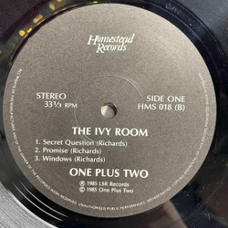 Винтажная виниловая пластинка LP One Plus Two The Ivy Room (UK 1985)