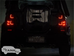 JETOUR T2 Задняя оптика в стиле DEFENDER