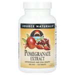 Source Naturals, Экстракт граната, 500 мг, 120 таблеток