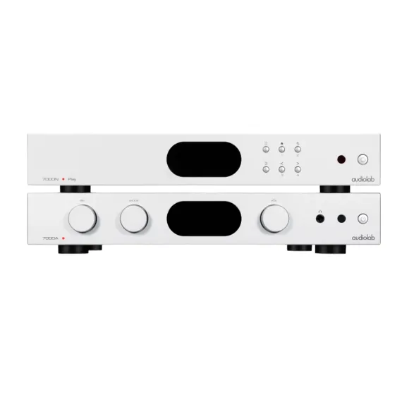 Audiolab 7000A and 7000N Play Bundle Silver