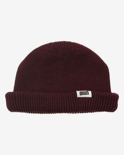 Шапка FW23 KNIT SHORT BEANIE Bordo