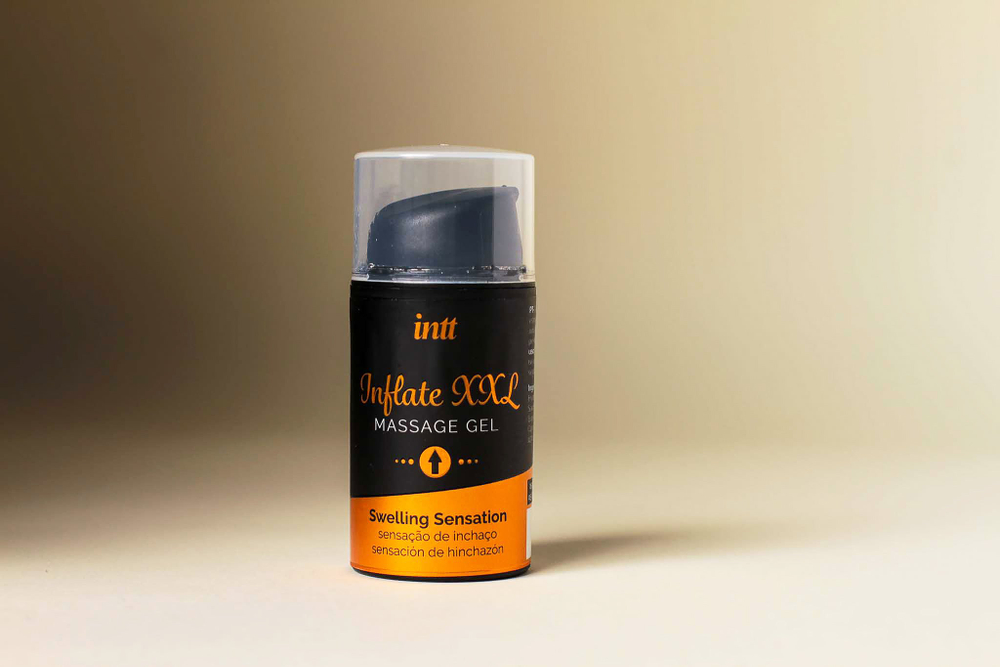 intt Возбуждающий гель для увеличения члена "INFLATE XXL", 15ml