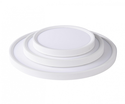 05640,01 Светильник Медина белый d40 h2,5 Led 32W (3000/4000/6000K). ТМ Kink Light