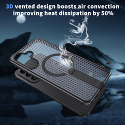 Прозрачный чехол Mesh Pro Magnetic Case для Samsung Galaxy A37 5G