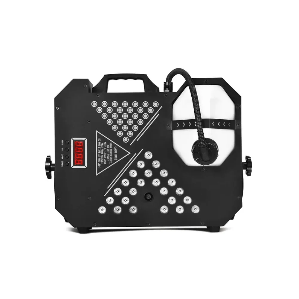 Дым-машина MOKA SFX MK-F01 1500 Вт с RGB-подсветкой — DMX512