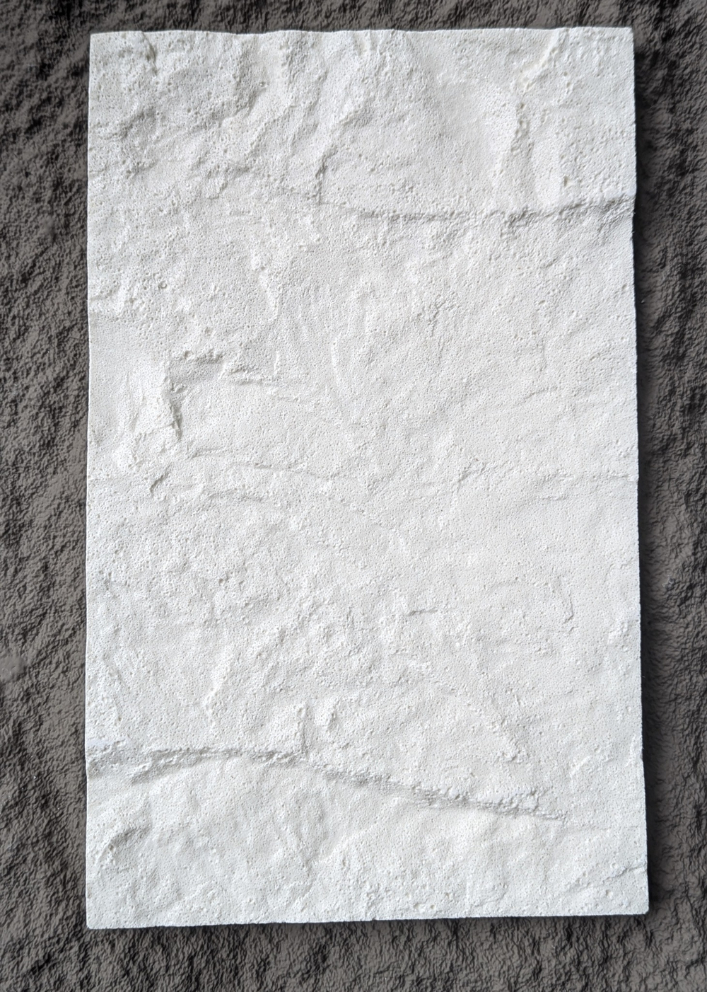 Axe cut stone