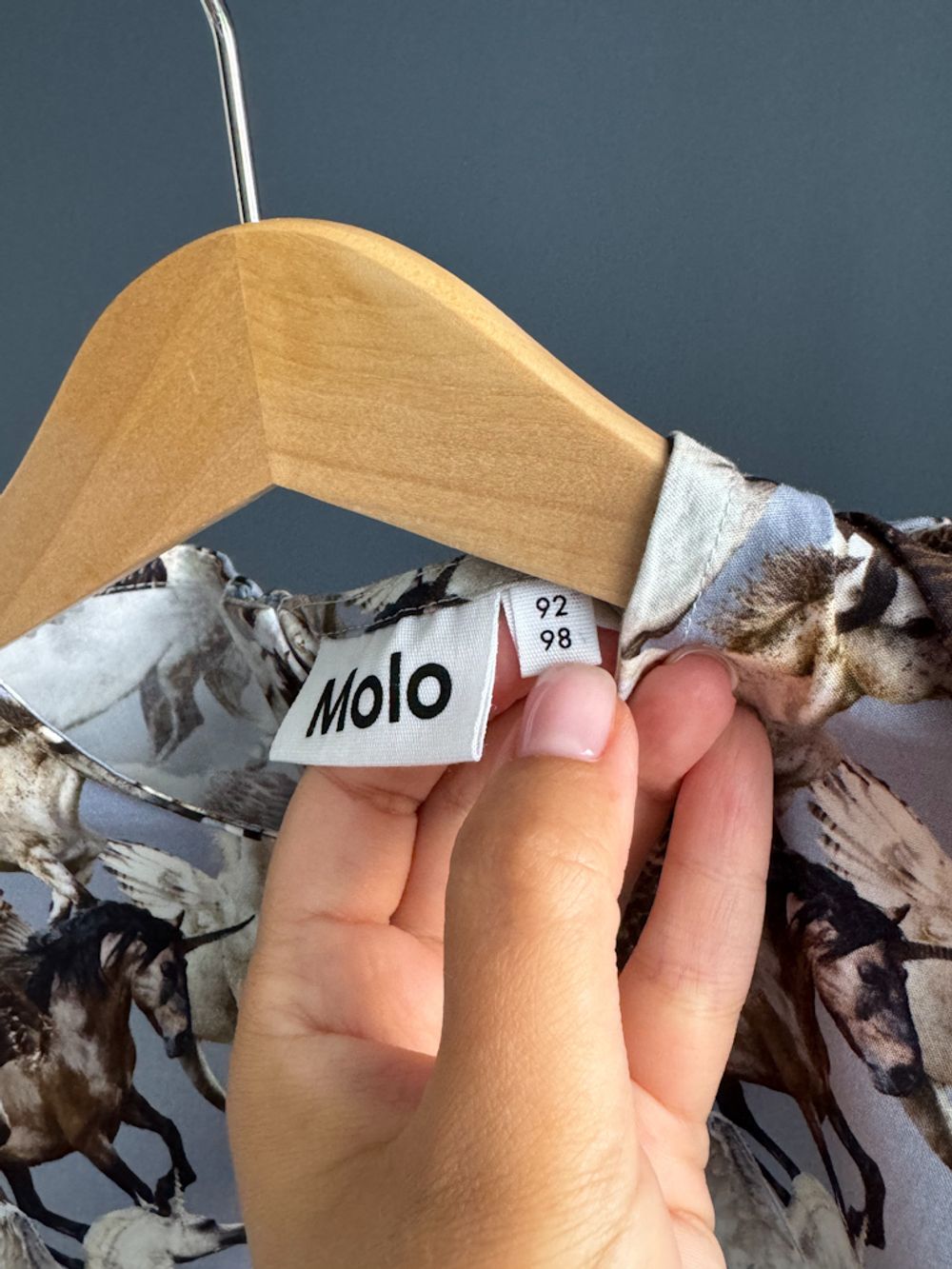 Хлопковое платье Molo, 98