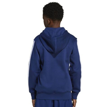 Кофта для мальчика теннисная Adidas Essentials Full-Zip - темно-синий