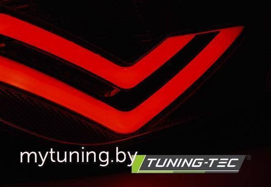 Задние фонари для Seat Ibiza 6J 3D (08-12) LED Black