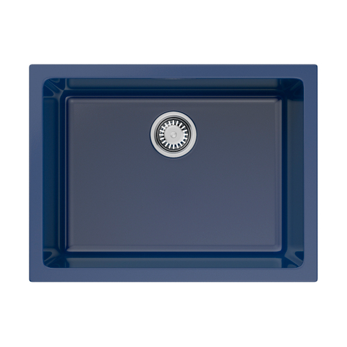 кухонная мойка Omoikiri Okinoshima 61-U/I-IB Glossy Natceramic/indigo blue глянцевый