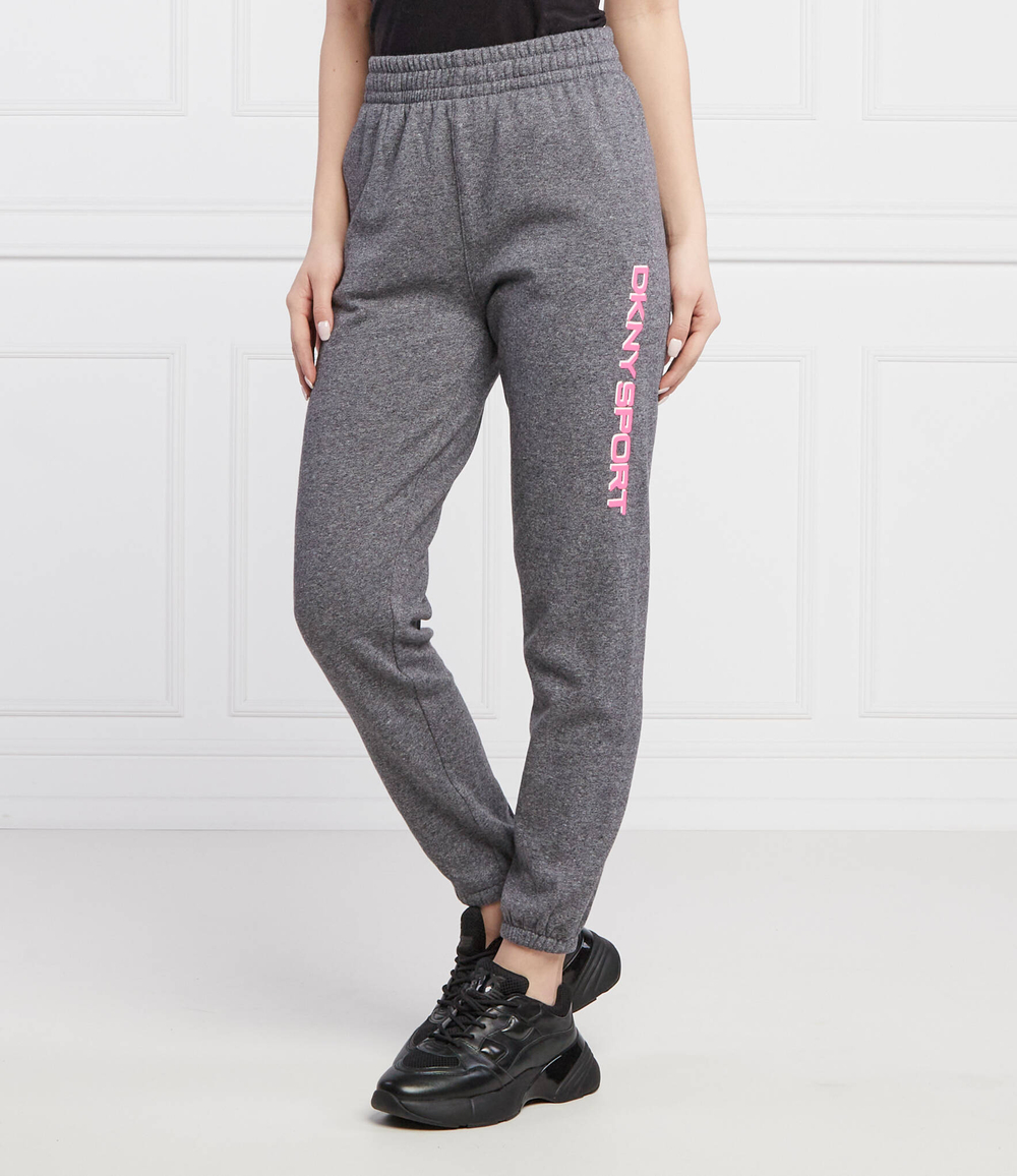спортивные штаны layered DKNY Sport - графитовый (DP1P2823)