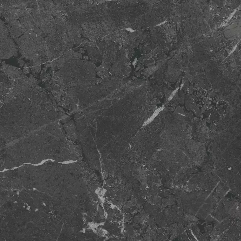 Керамогранит KERAMA MARAZZI ТУБКАЛЬ чёрный матовый обрезной 60х60 (9 мм.) арт. KM6060G0331R