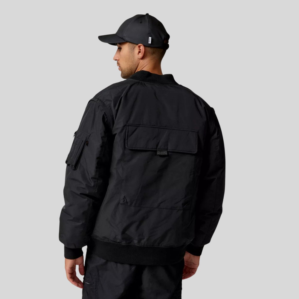 Бомбер Alpha Industries Multi Pocket Bomber Jacket Black (Черный)