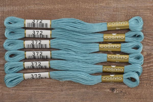 Мулине Lecien Cosmo, цв. 0372 / 6 мот. по 8 метров, в 6 сложений