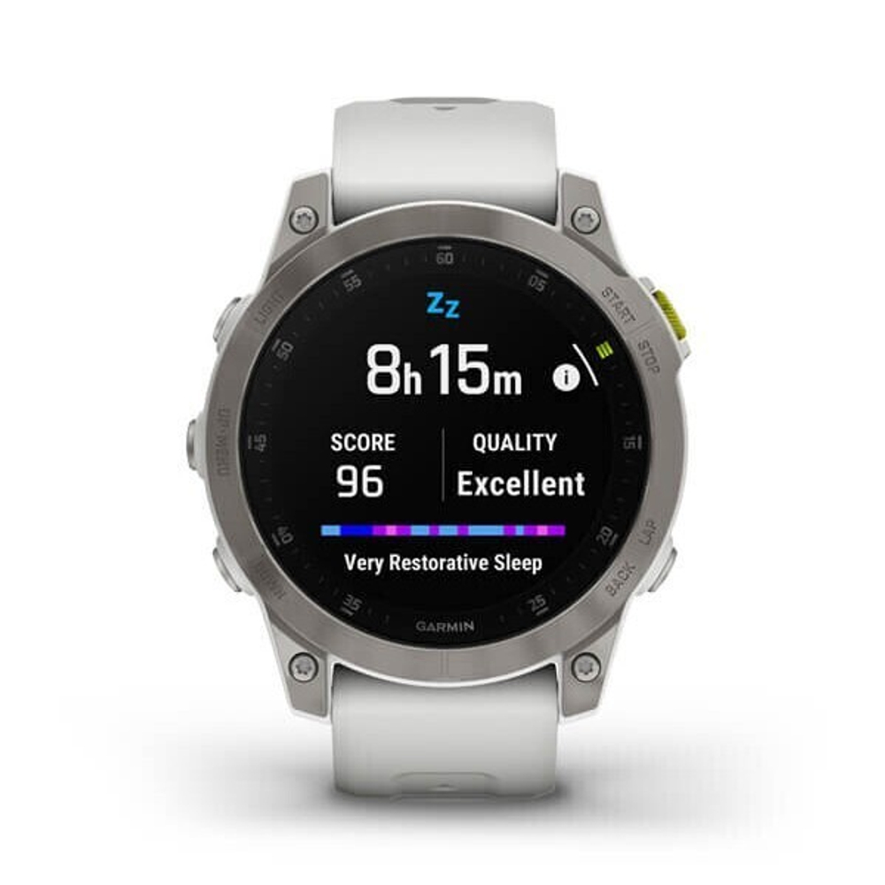 Умные часы Garmin Epix (Gen 2) Sapphire - White Titanium
