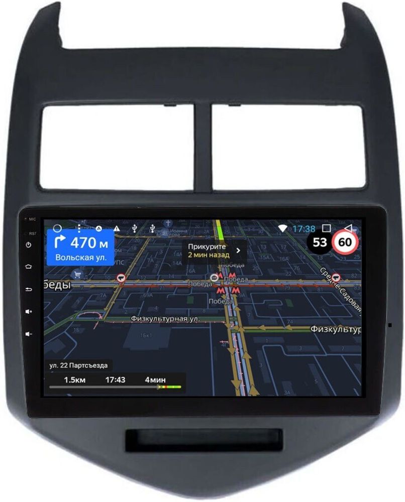 Магнитола для Chevrolet Aveo 2012-2015 - GT9-9009 на Android 10