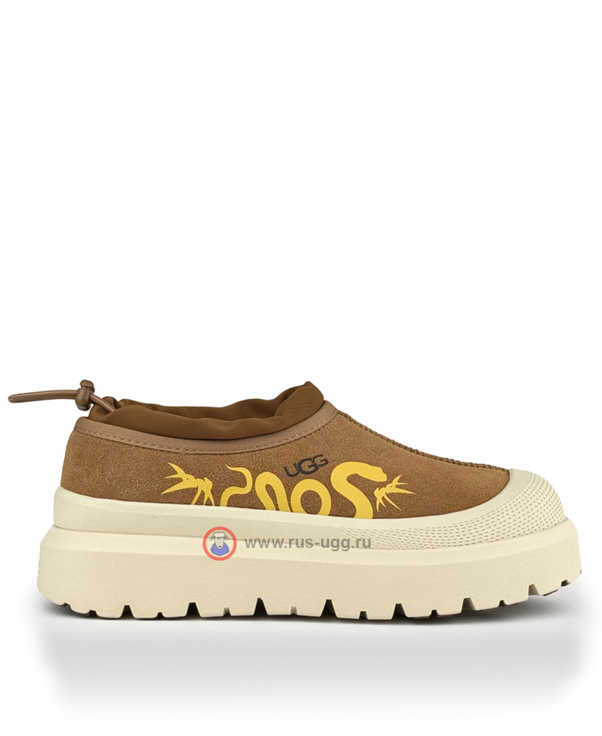 UGG TASMAN WEATHER HYBRID SLIPPER Chestnut/White A-7