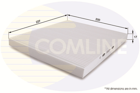 COMLINE - EKF204-CML - Filter, cabin air