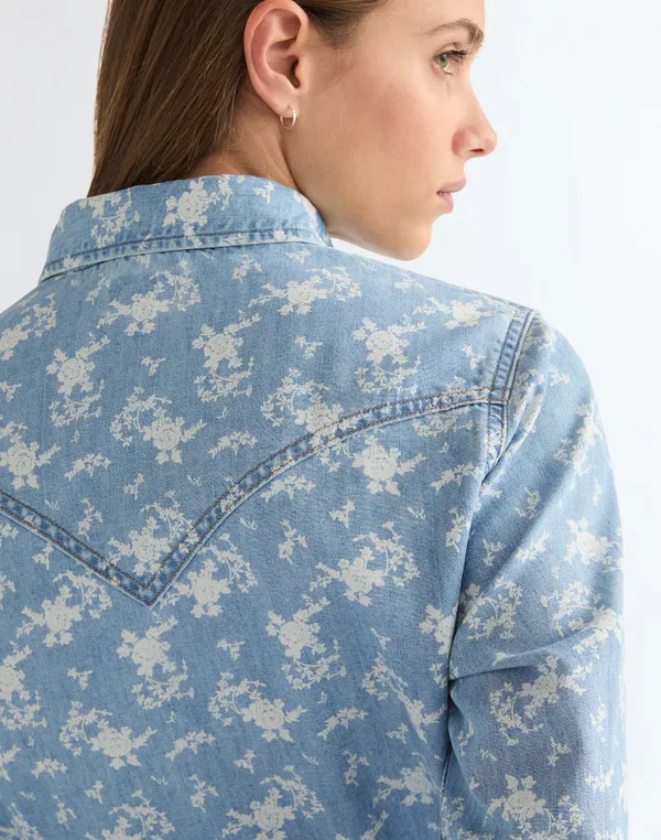 Блузка женская WRANGLER TIE FRONT SHIRT