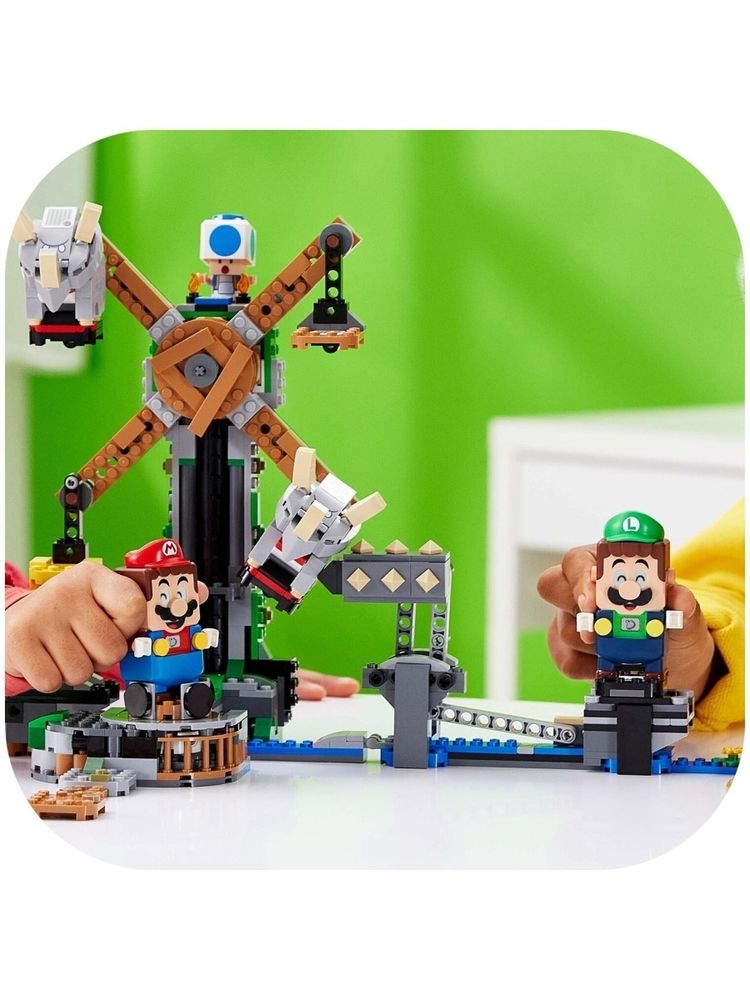 Конструктор LEGO Super Mario 71390 Дополнительный набор "Нокдаун резноров"