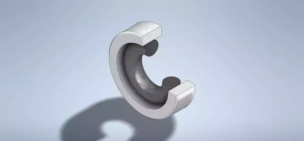 Уплотнение поршня DK108 250x229x8.1 HENLICH
