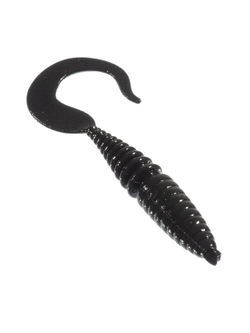 Приманка ZUB-TWIST  50мм(2")-10шт, (цвет 701) черный