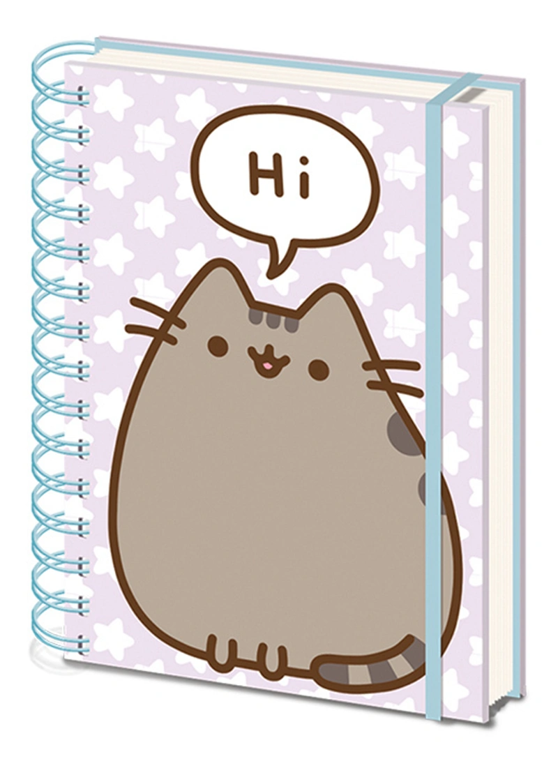 Ежедневник Pyramid: Pusheen (Pusheen Says Hi) A5 Wiro Notebooks SR72509