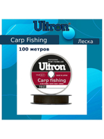 Монофильная леска рыболовная Carp Fishing 0,16 мм, 3,1 кг