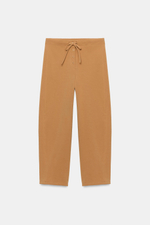 БРЮКИ CARROT FIT ИЗ ТРИКОТАЖА ИНТЕРЛОК — ZARA