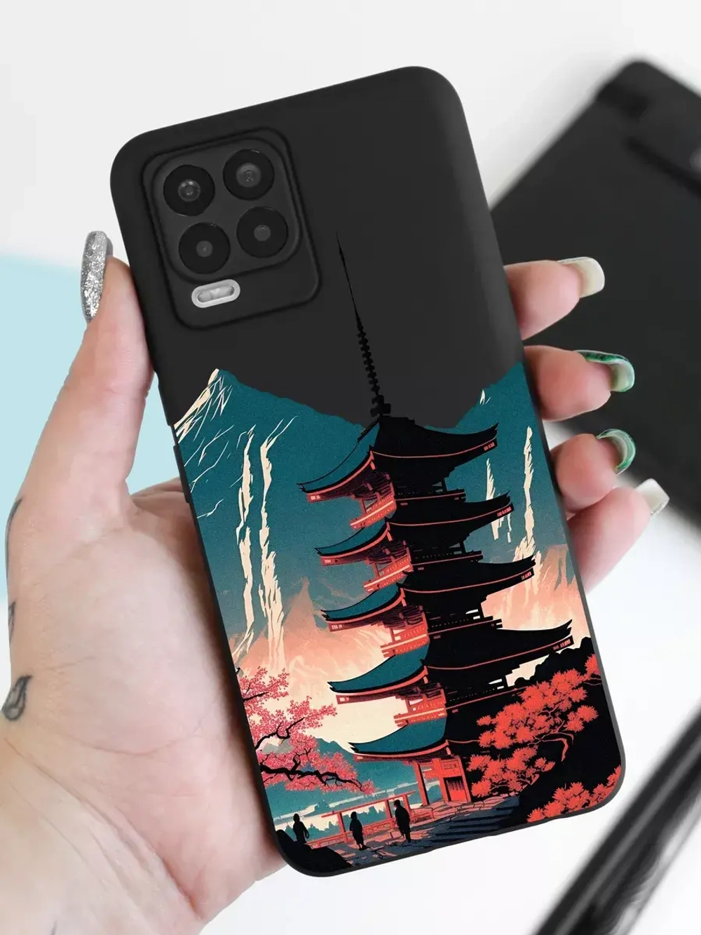 Чехол на Realme 8 3D принт