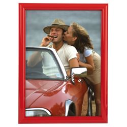 Фоторамка Image Art Радуга 10х15 пластиковая со стеклом красный | Image Art