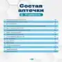 Аптечка первой помощи для оснащения рабочих кабинетов, учреждений и организаций АРК "ФЭСТ" (Футляр-сумка) №5.2
