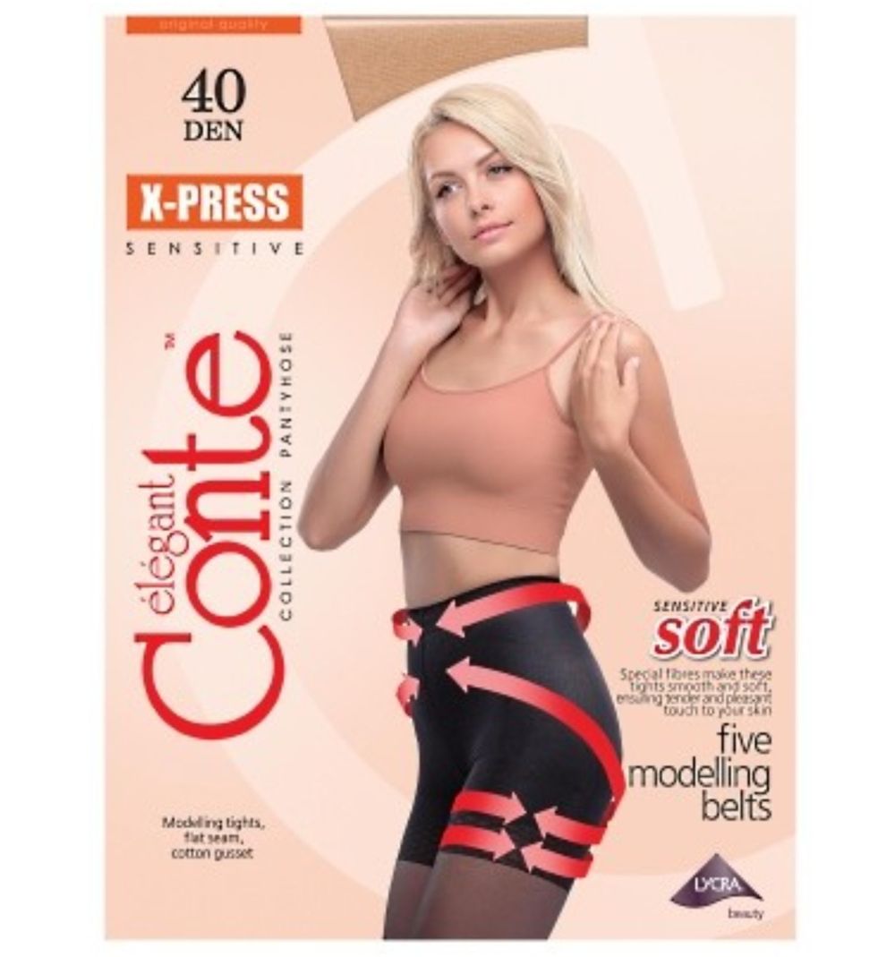 Колготки X-press 40 Conte  5, Nero