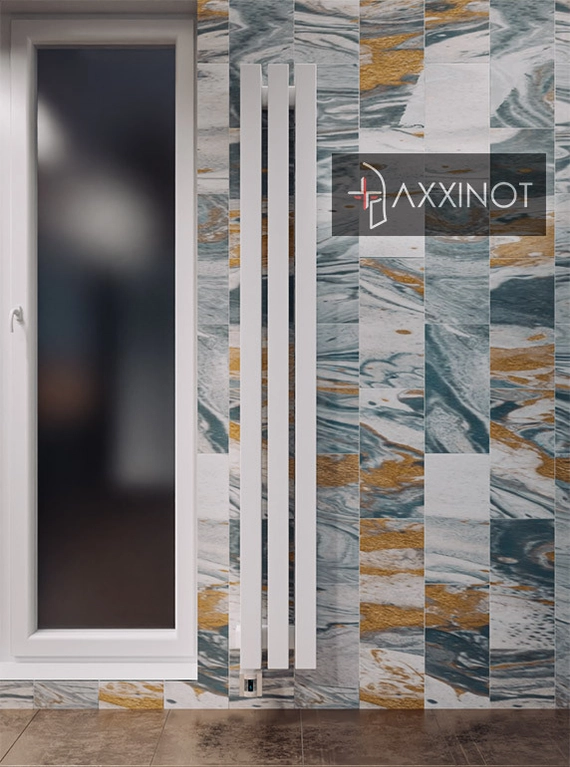Axxinot Verde VE 1500 - вертикальный электрический трубчатый радиатор высотой 1500 мм