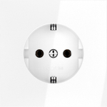Розетка с заземлением, без рамки Voltum S70 VLS040101