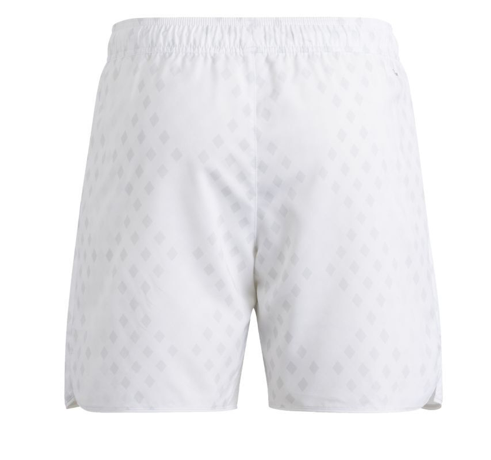 Мужские теннисные шорты Adidas Club Graphic Tennis 9" - white/grey