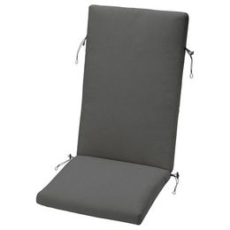 Подушка на стул IKEA FROSON / DUVHOLMEN (ФРеСеН / ДУВХОЛЬМЕН), Темно-серый, 116x45 см