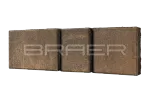 Тротуарная плитка Braer Старый город Венусбергер, Color Mix Каштан, 40 мм