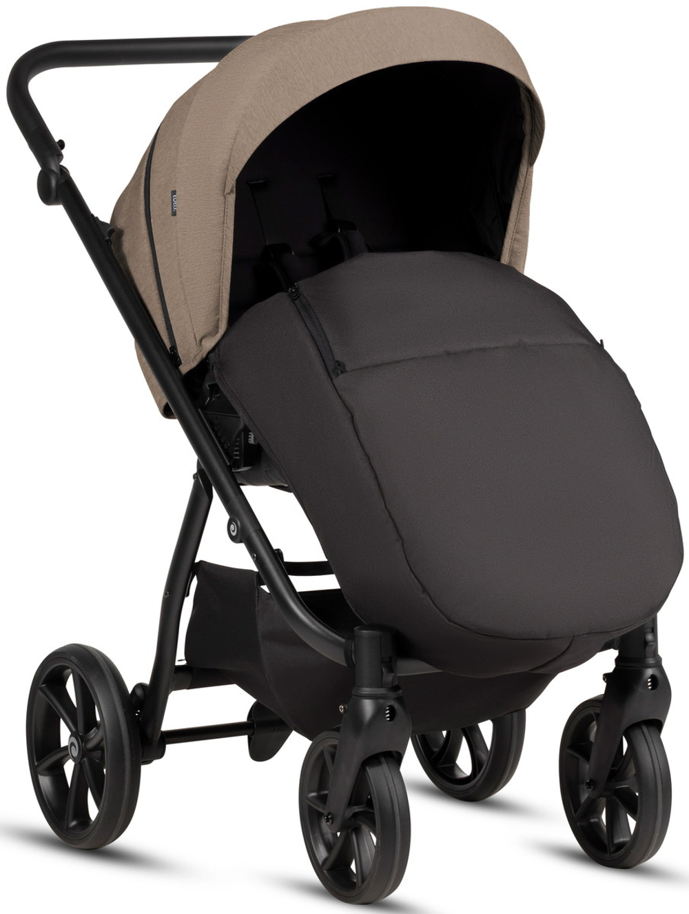 Детская коляска Tutis Leo 3 Plus 3 в 1 с автокреслом Elo Lux EduSky Black 1582261 Cinnamon