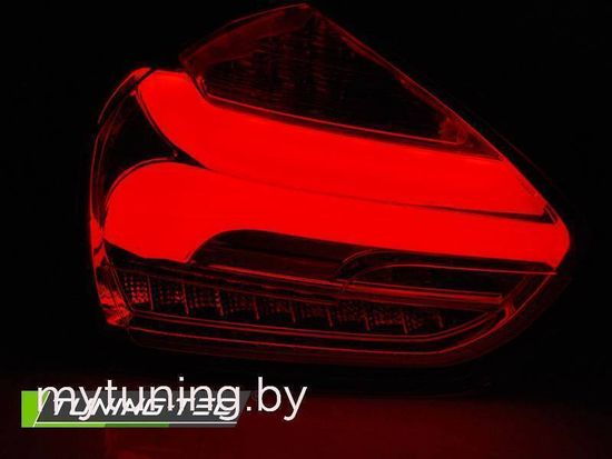 Задние фонари для Ford Focus III Hatchback (15-18) LED динамические темные
