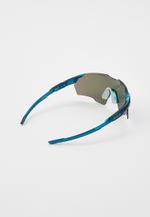 Спортивные очки с диоптриями HILX Gladiator (L) / Shiny Crystal Dark Green / Blue Mirror Lens