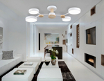 Люстра на штанге Ambrella Light FL FL4858