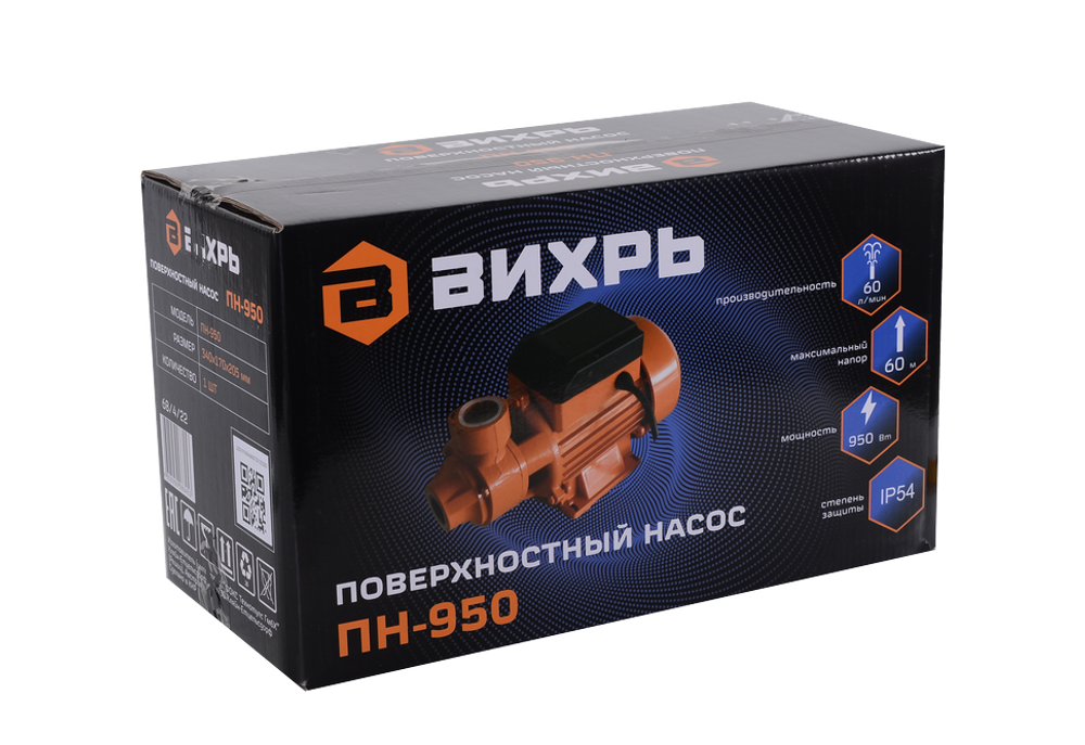 Поверхностный насос Вихрь ПН-950