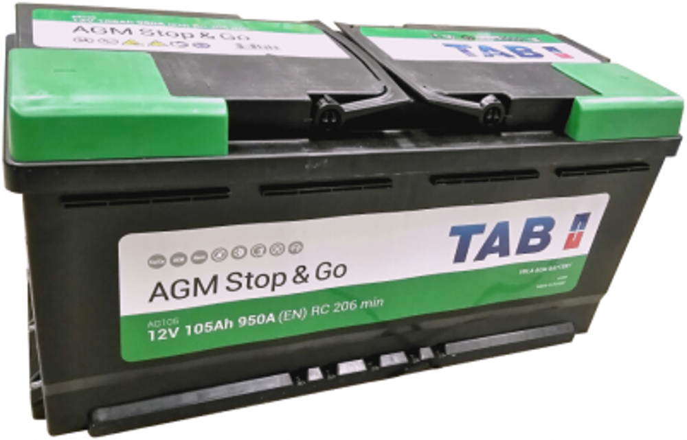 TAB Eco Dry 6CT- 105 аккумулятор TAB Eco Dry 6CT- 105 аккумулятор